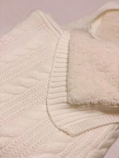 Зимний плед для новорожденного