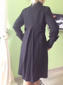 Пальто черное