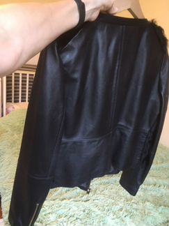 Кожаная куртка Zara