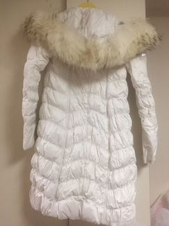 Пуховик женский белый Decently