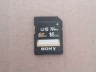 Карта памяти Sony sdhc 16GB 70Mb/s