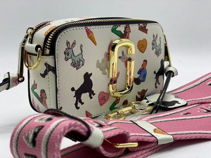 Клатч Marc Jacobs Snapshot белый