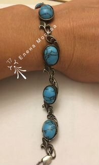 Винтаж: браслет серебро