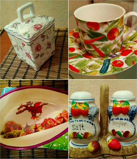 Кухонная утварь, сервировка стола