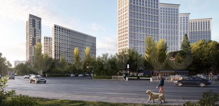 3-к квартира, 84.2 м², 22/22 эт.
