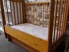 Детская кроватка с поперечным маятником объявление продам
