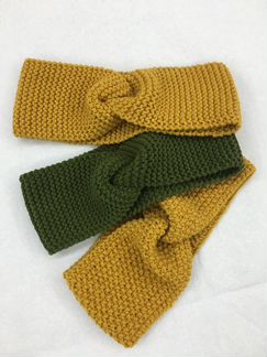 Повязка на голову ручная вязка