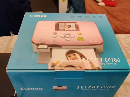 Принтер canon selphy cp760