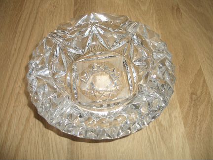 Хрустальная пепельница СССР