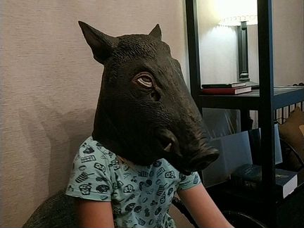 Маска реалистичная кабан