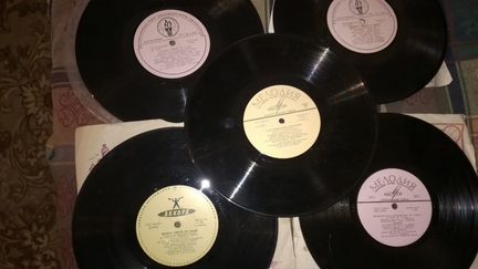 Грампластинки разные