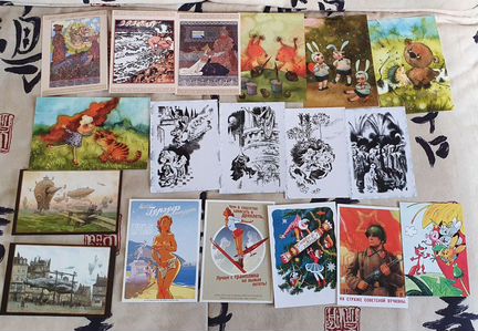 Наборы открыток для посткроссинга