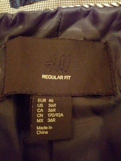 Пиджак супер H&M