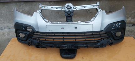 Бампер передний renault logan II (2014) рестайл