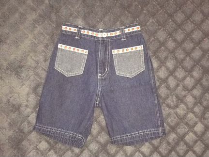 Джинсовые шорты на 4-5 лет р- 104-110