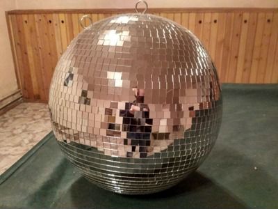 Зеркальный диско-шар диаметр 50см