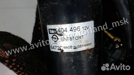 Моторчик дворников передний Opel Zafira A, 2002