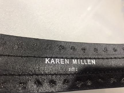 Ремень кожаный Karen Millen