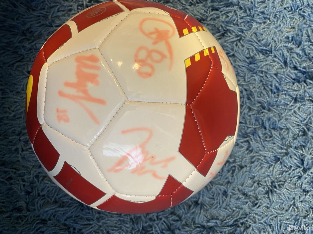  Футбольный мяч с автографами  89159998580 купить 2