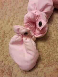 Комбинезон для девочки розовый