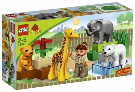 Lego duplo 4962 Зоопарк для малышей