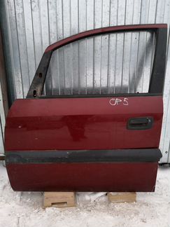 Передняя левая дверь Опель Зафира А Zafira A 98-05