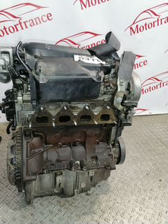 Двигатель K4M 766 Renault Scenic 2 стартер спереди