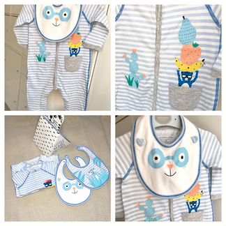Боди и слюнявчик Little Marc Jacobs 67/6м