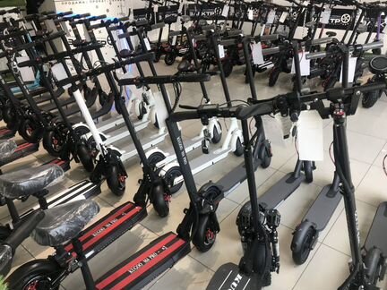 Электросамокаты Кугоо в наличии новые и б.у