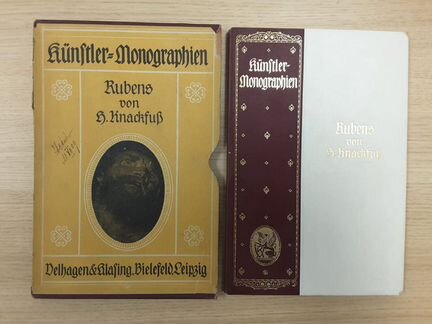 Редкие книги об искусстве на немецком, 19-20 век