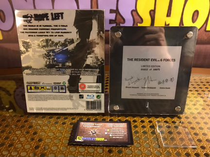Resident Evil 6 (Steelbook) + Forces Plaque PS3