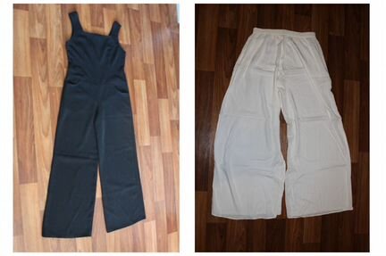 Брюки полаццо Mango и элегантный комбинезон