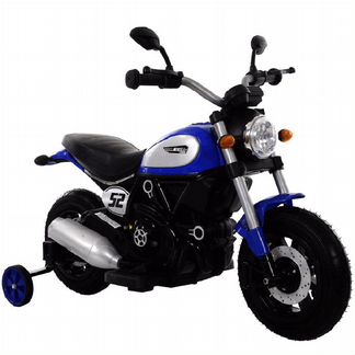 Детский Мотоцикл Qike Чоппер Синий Новый