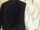 Пиджаки новые:чёрный и белый