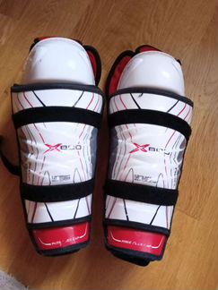 Щитки хоккейные Bauer x800, 12 размер