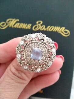 Кольцо серебряное