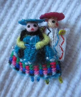 Брошки винтаж Кит Черепаха Перуанцы Пара