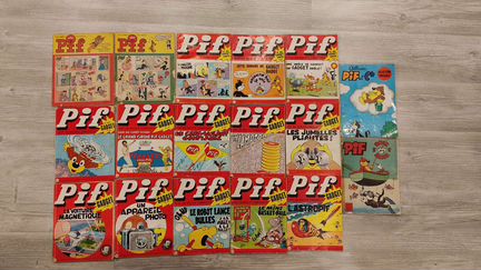 Комиксы 60-90 годов на французком