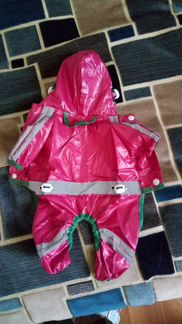 Дождевик для собак мелких пород