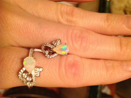 Серьги кулон