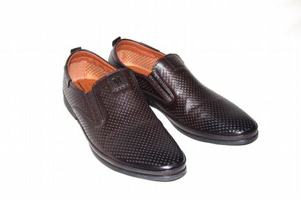 Кожаные мужские туфли