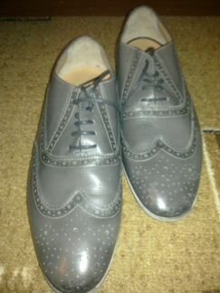 Туфли-оксфорды кожаные, Zara, Испания