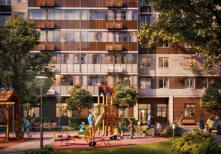 1-к квартира, 38.9 м², 12/14 эт.