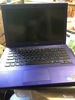 Sony Vaio 13 4-x яд 2.1ghz x 4/4gb/120gb SSD/Radeo