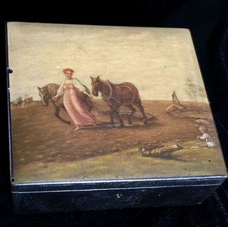 Шкатулка А.Г. Венецианов, 19 век