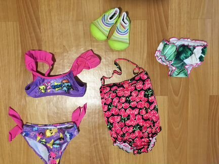 Купальники и обувь пляжная до 2-х лет