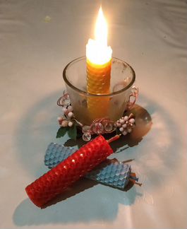Свечи из вощины