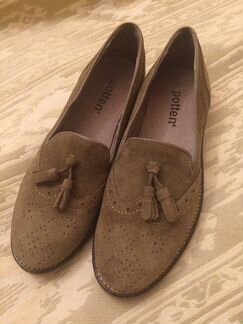 Туфли замшевые