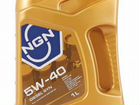 Масло моторное NGN diesel SYN CF/SN 5W-40 1л объявление продам