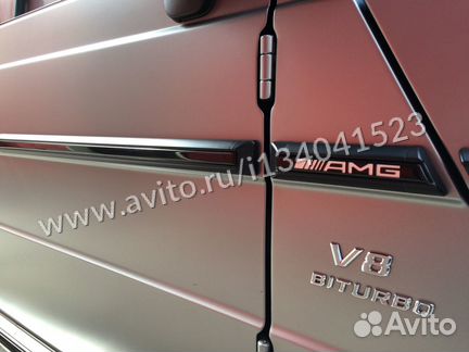 Молдинги AMG Edition Mercedes G 463 гелендваген